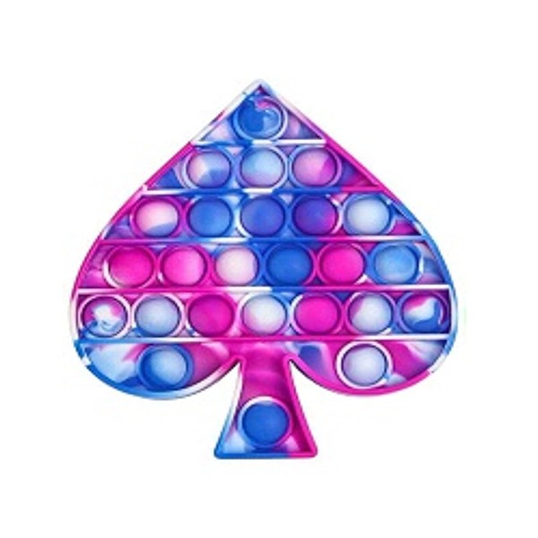 JD FRESH Push Pop it Fidget Toy pop it Combo pop it Fidget Toy Under Stress Relief Toys & Anti-Anxiety Sensory Bubble Toys Set for Autism to Relieve Stress (Pan Pink-Blue tie die)