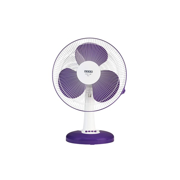 Usha Mist Air ICY 400MM 55- Watt Table Fan (Purple)
