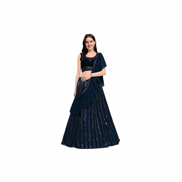 Gerogette Lehenga Choli For Womens