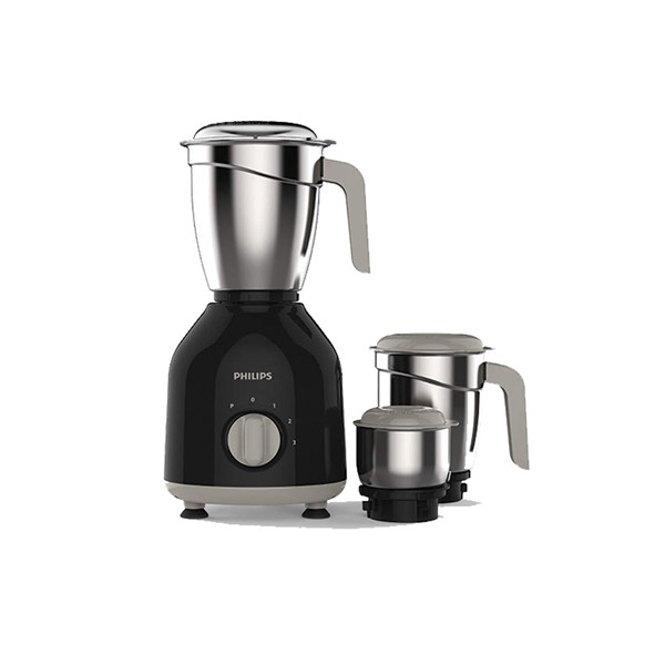 Philips HL7756/00 Mixer Grinder, 750W, 3 Jars (Black)