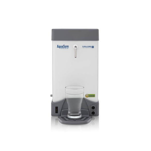 AquaSure from Aquaguard Aquaflo DX UV Water Purifier, Suitable for Municiple Water (Suitable for Municipal Water, TDS Below 200ppm) (White)