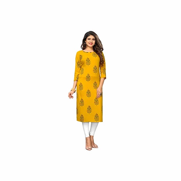 Women's Rayon Straight Kurta 0