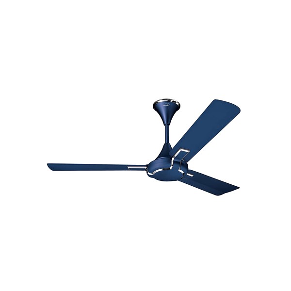 V-Guard Exado Pro Decorative Ceiling Fan with Anti-Dust Technology (1200 mm, 3 Year Warranty)(Raiband Blue Mat)
