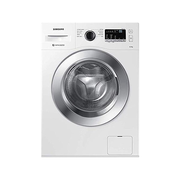Samsung 6 Kg Inverter Fully-Automatic Front Loading Washing Machine (WW60R20EKMW/TL, White,Eco bubble Technology)