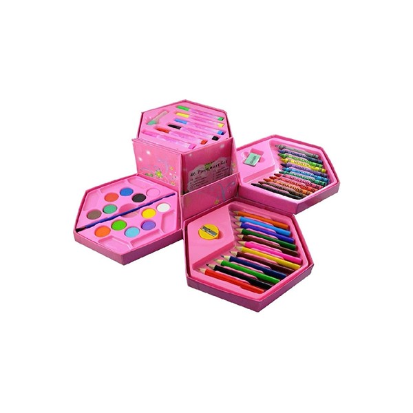 USV HUB Color Pencil,Crayons, Water Color, Sketch Pen Art Set - (Multicolor, 46 Pieces)