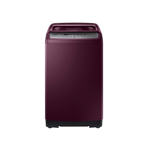 Samsung 7.5 Kg Fully-Automatic Top Loading Washing Machine (WA75A4022FF/TL, Plum, Wobble technology)