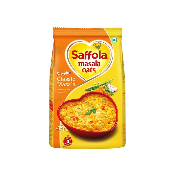 Saffola Masala Oats, Classic Masala, 500g