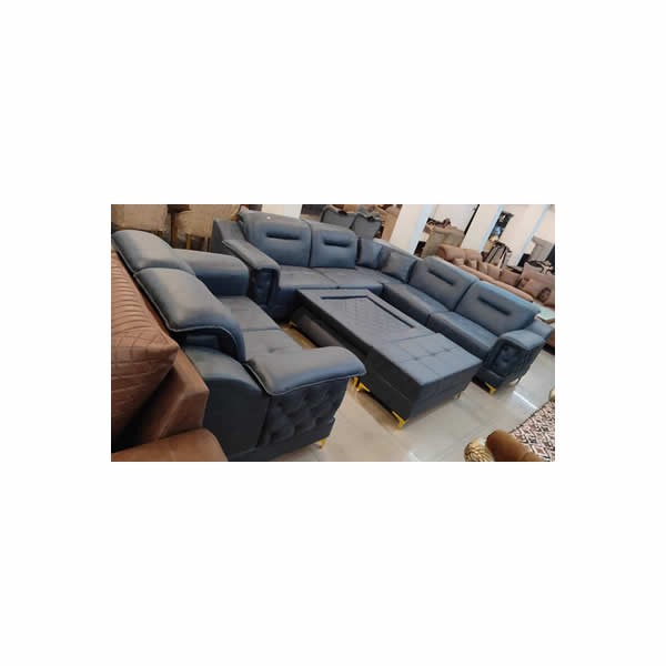 5 Seater Leather  Sofa Set