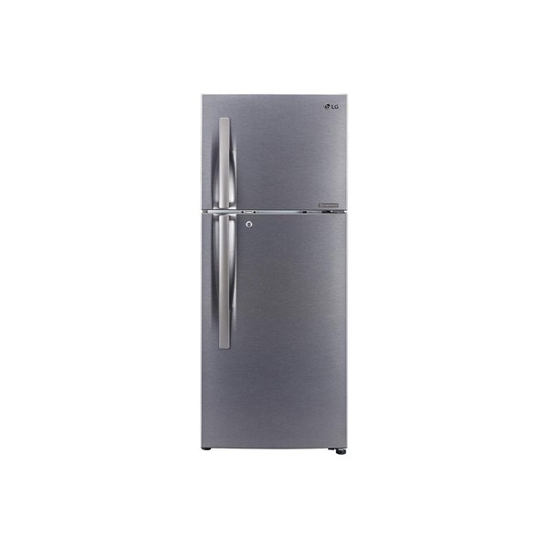 LG 260 L 2 Star Inverter Frost-Free Double-Door Refrigerator (GL-N292RDSY, Jet Ice, Dazzle Steel)